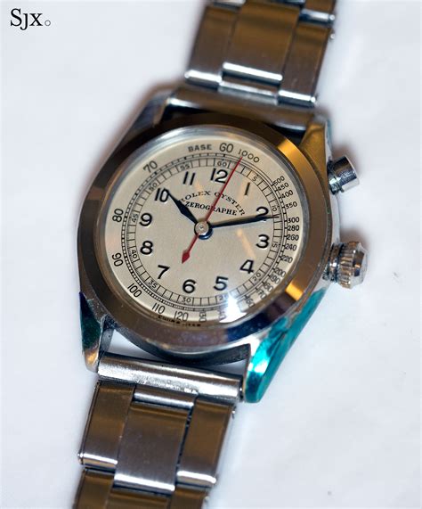 rolex zerographe example